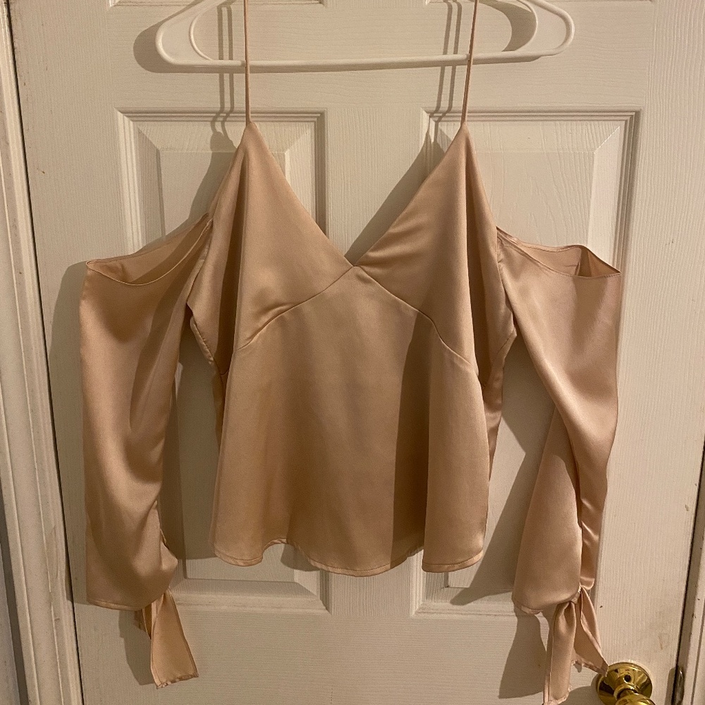 Cotton Candy LA Champagne Blouse